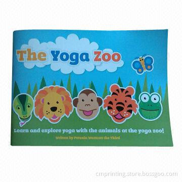 Softcover Book Printing, Full-color, Art Paper, Saddle Stitched